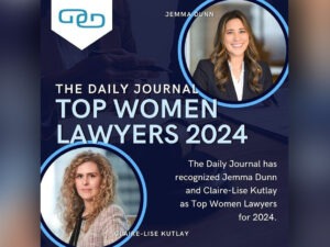 Claire Lise Jemma Dunn Top Women Lawyers 2024 DJ